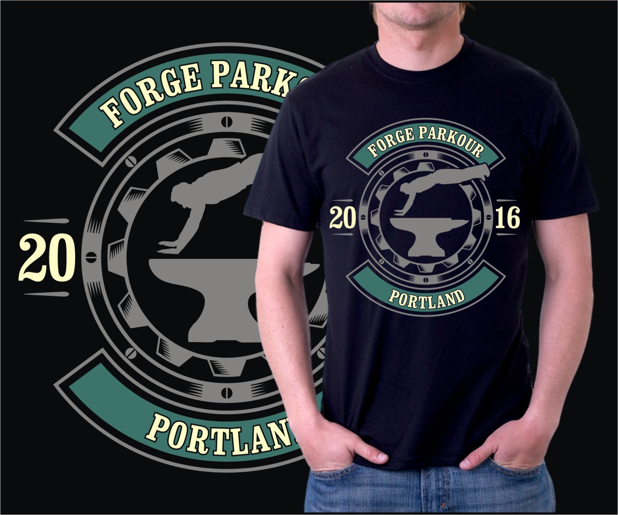 T-shirt Design by Rox Art Design for Forge Parkour | Design #10604749