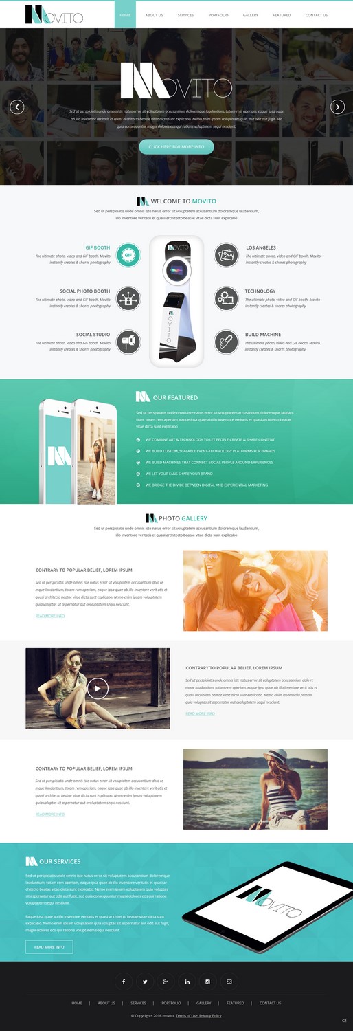 Diseño Web por pb para Smile Lounge Photo Booth | Diseño #10514319