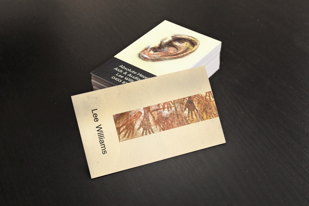 Diseño de Tarjeta de Presentación por dumitru radu para Absolute Hearing Aids & Audiometry | Diseño #2215291