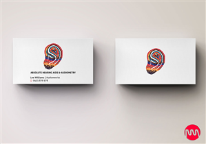 Hearing Assessments & Hearing Aids | Design de Carte de Visite par stoodio.id