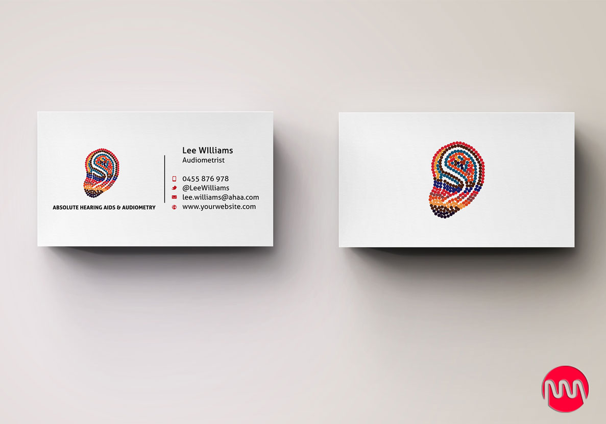 Business Card Design by stoodio.id for Absolute Hearing Aids & Audiometry | Design #2208075
