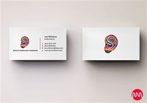 Business Card Design by stoodio.id for Absolute Hearing Aids & Audiometry | Design: #2208075
