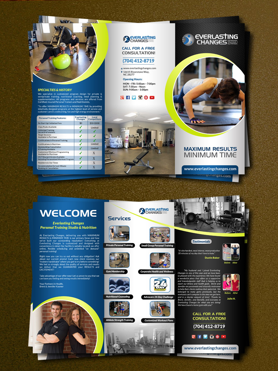 Diseño de Brochure por creative.bugs para Everlasting Changes | Diseño: #10636761