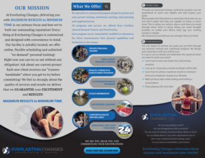 Diseño de Brochure por Trung Ngo para Everlasting Changes | Diseño: #10595284