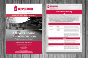 Brochure Design by Victor_pro for A Buyers Choice Home Inspections | Design: #10567030