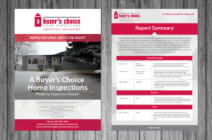 Brochure Design by Victor_pro for A Buyers Choice Home Inspections | Design: #10592153