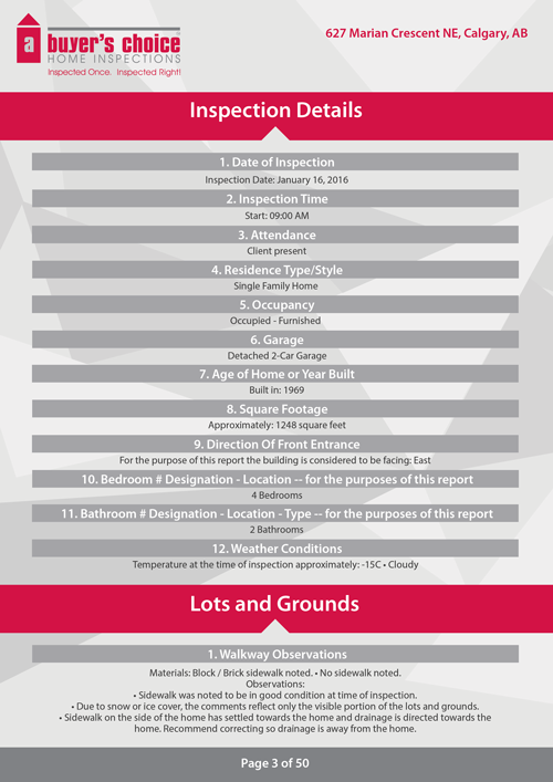 Brochure Design by Victor_pro for A Buyers Choice Home Inspections | Design #10611779