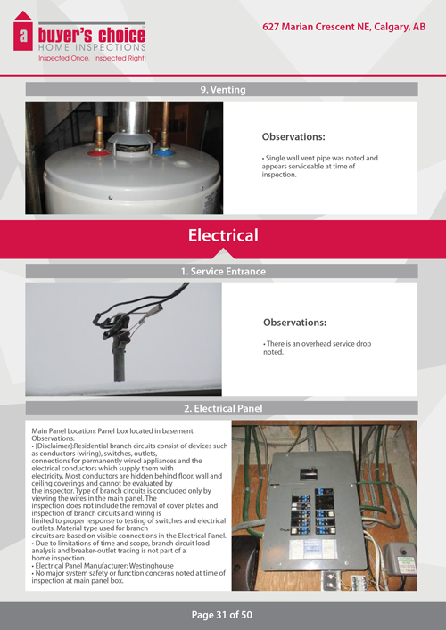 Brochure Design by Victor_pro for A Buyers Choice Home Inspections | Design #10629545