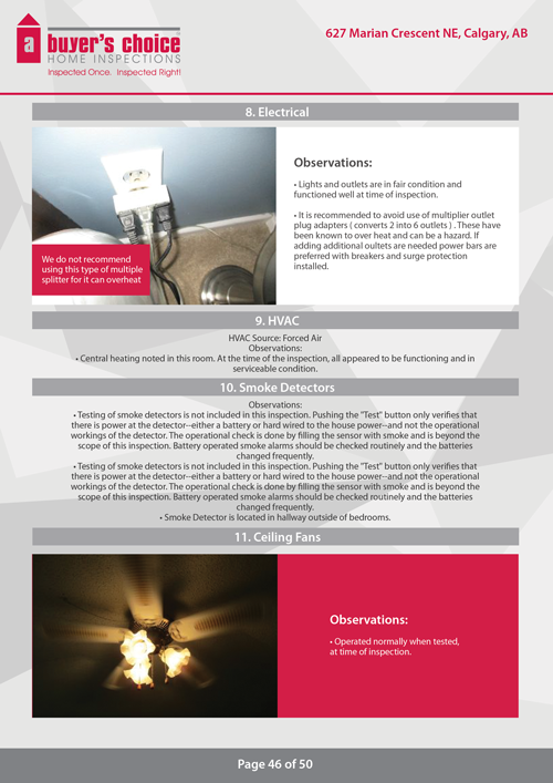 Brochure Design by Victor_pro for A Buyers Choice Home Inspections | Design #10629589