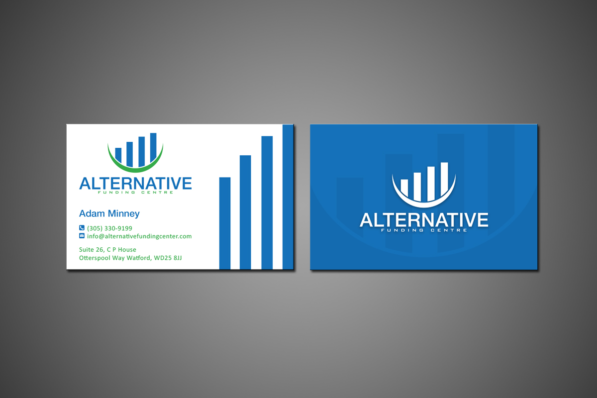 Business Card Design by MT for Alternative Funding Centre | Design #10527342
