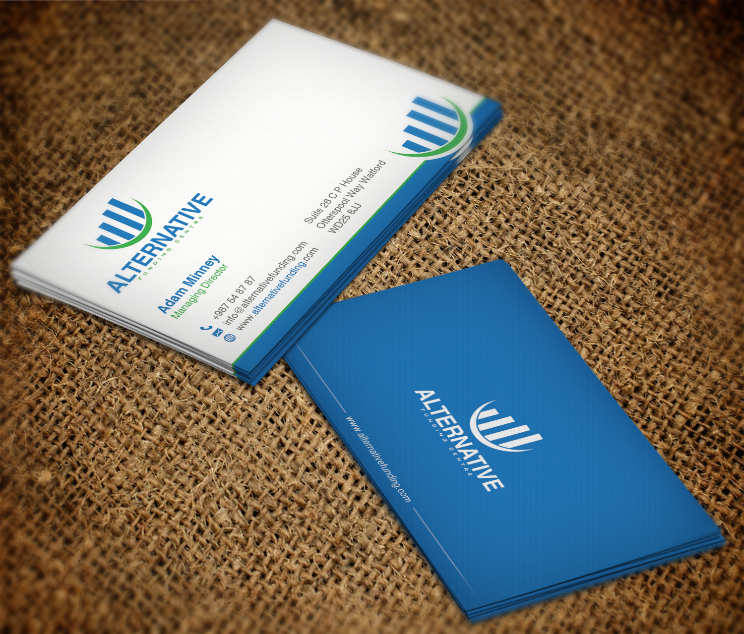 Design de Carte de Visite par WebixBD pour Alternative Funding Centre | Design #10538884