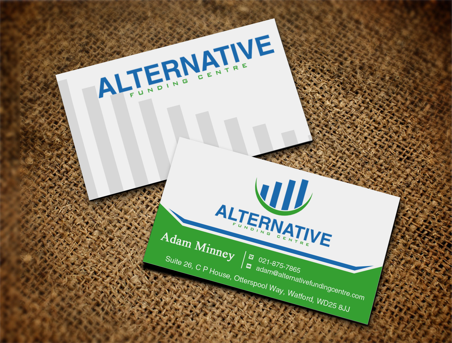 Business Card Design by Lanka Ama for Alternative Funding Centre | Design #10518610