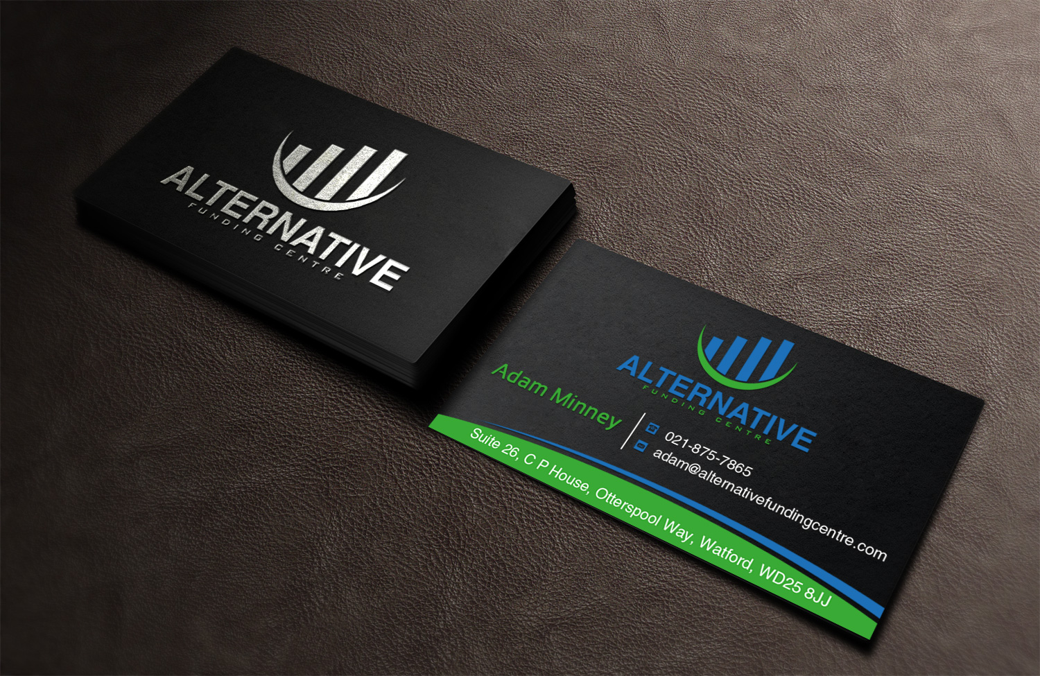 Diseño de Tarjeta de Presentación por Lanka Ama para Alternative Funding Centre | Diseño #10518613