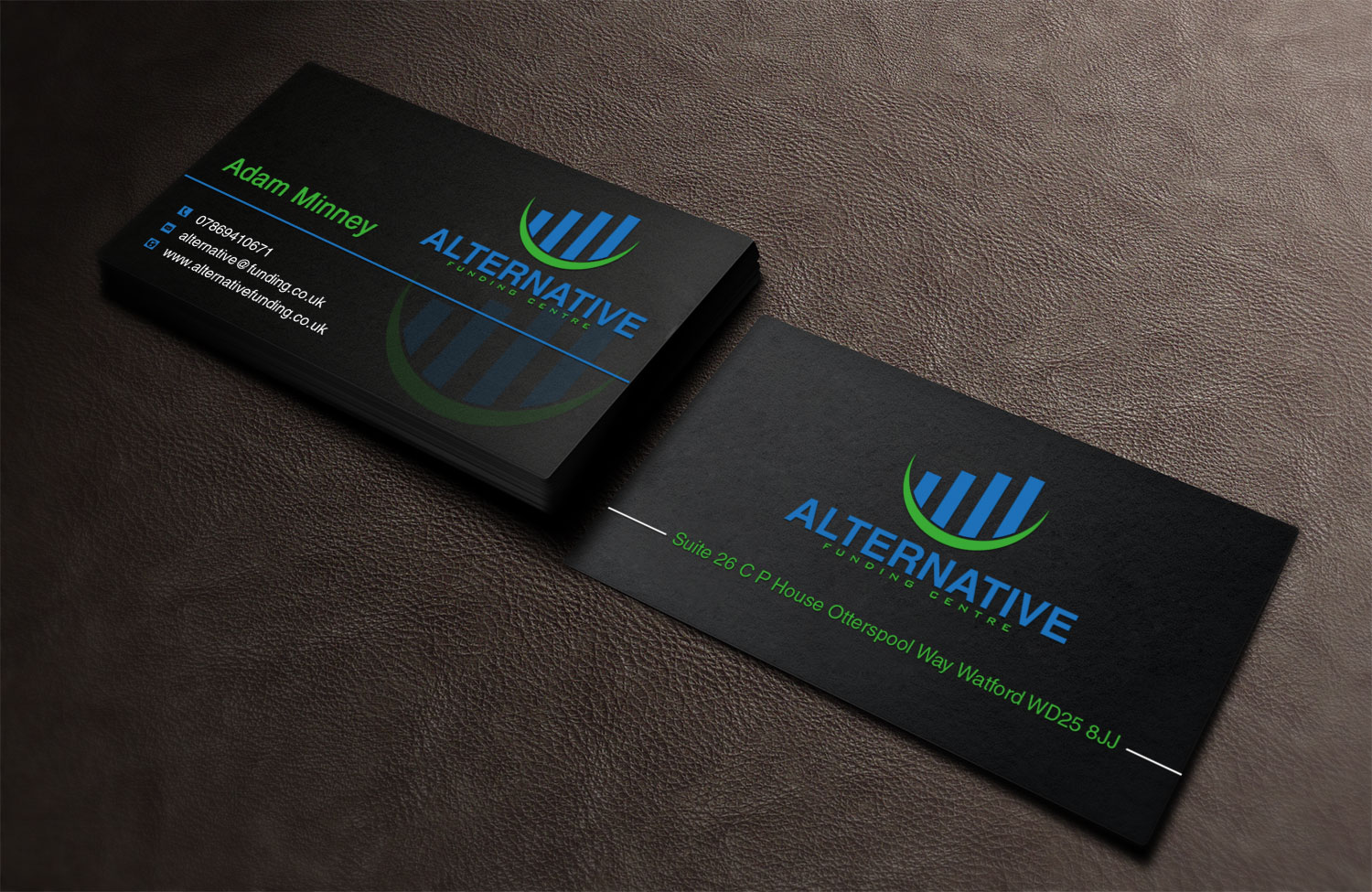 Diseño de Tarjeta de Presentación por Lanka Ama para Alternative Funding Centre | Diseño #10518621