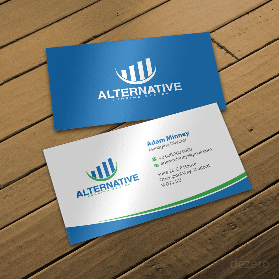 Diseño de Tarjeta de Presentación por Dezero para Alternative Funding Centre | Diseño #10534421