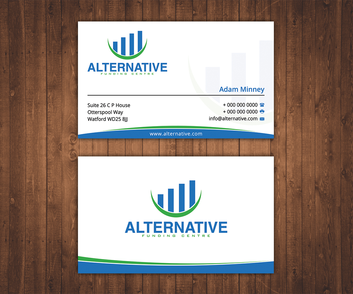 Diseño de Tarjeta de Presentación por Stylez Designz para Alternative Funding Centre | Diseño #10535671