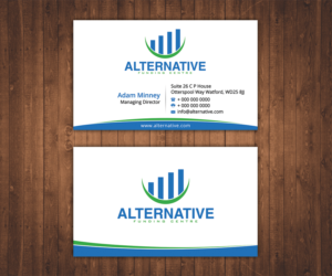 Business Card Design by Stylez Designz for Alternative Funding Centre | Design: #10535676