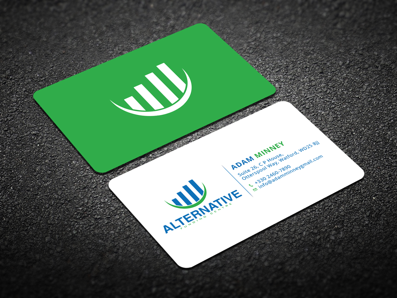 Visitenkarten-Design von Verified artistry für Alternative Funding Centre | Design #10523825