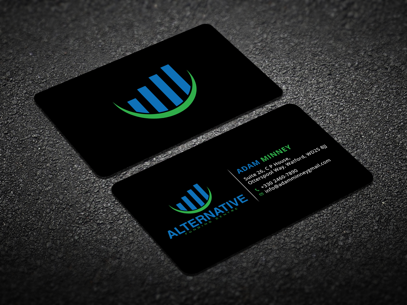 Business Card Design by Verified artistry (Design garden) for Alternative Funding Centre | Design: #10523826