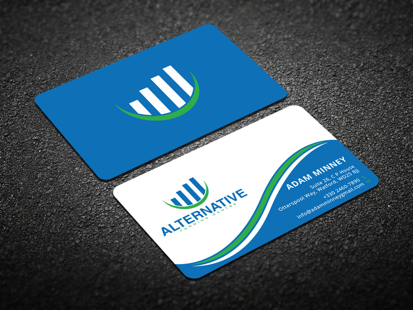 Visitenkarten-Design von Verified artistry für Alternative Funding Centre | Design #10523831