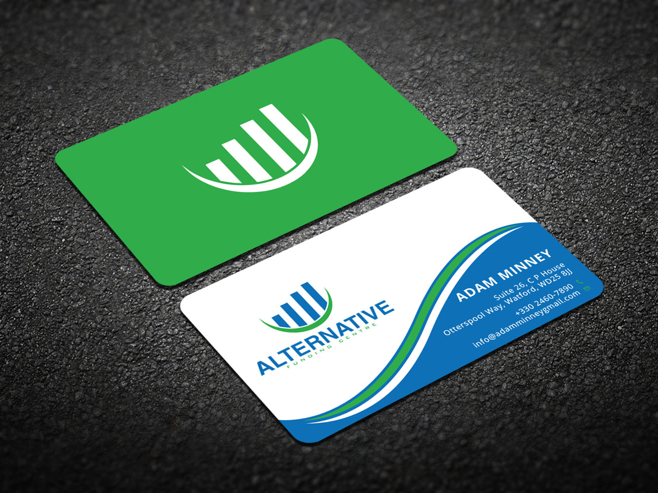 Visitenkarten-Design von Verified artistry für Alternative Funding Centre | Design #10523833