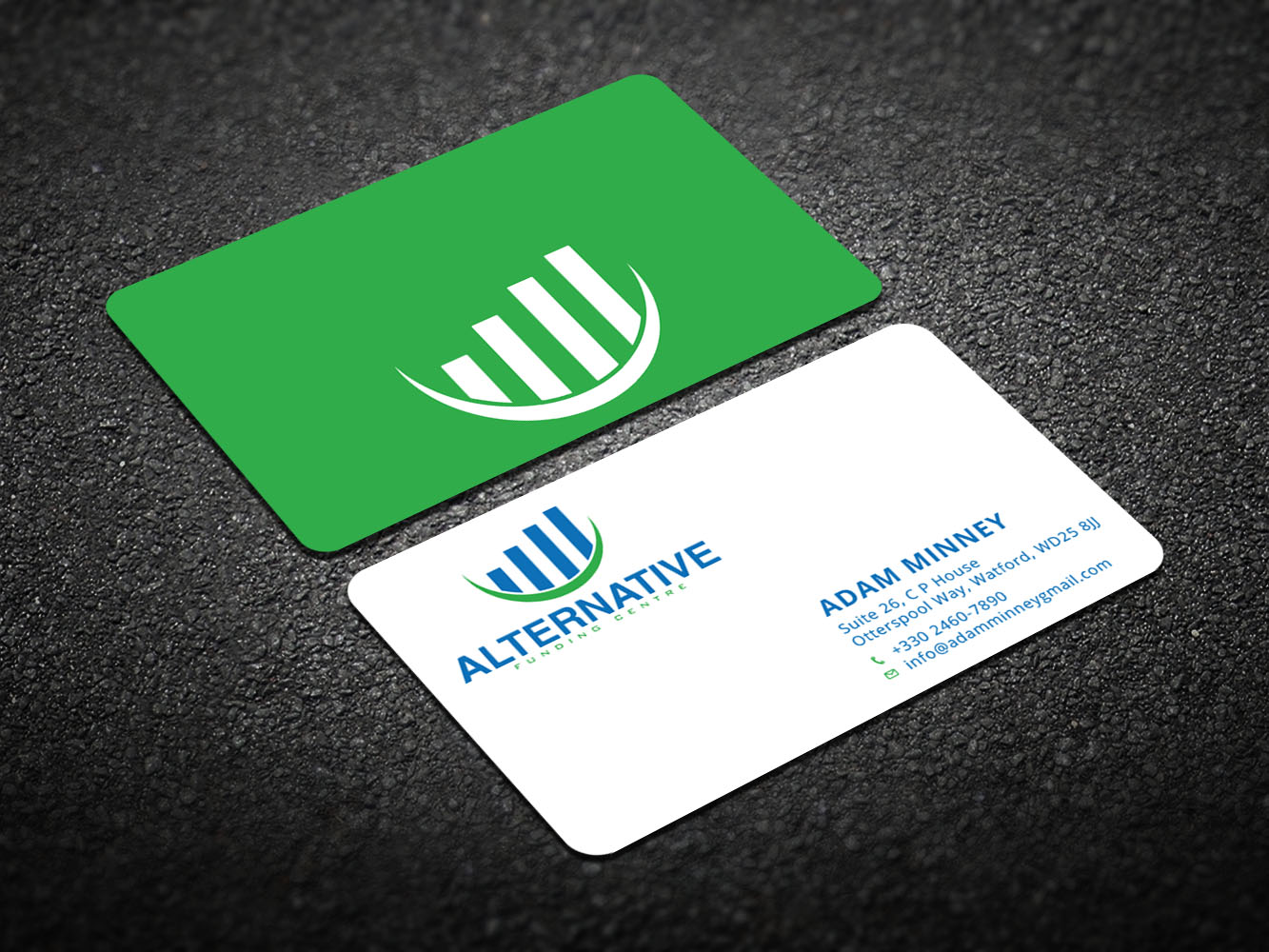 Visitenkarten-Design von Verified artistry für Alternative Funding Centre | Design #10523834