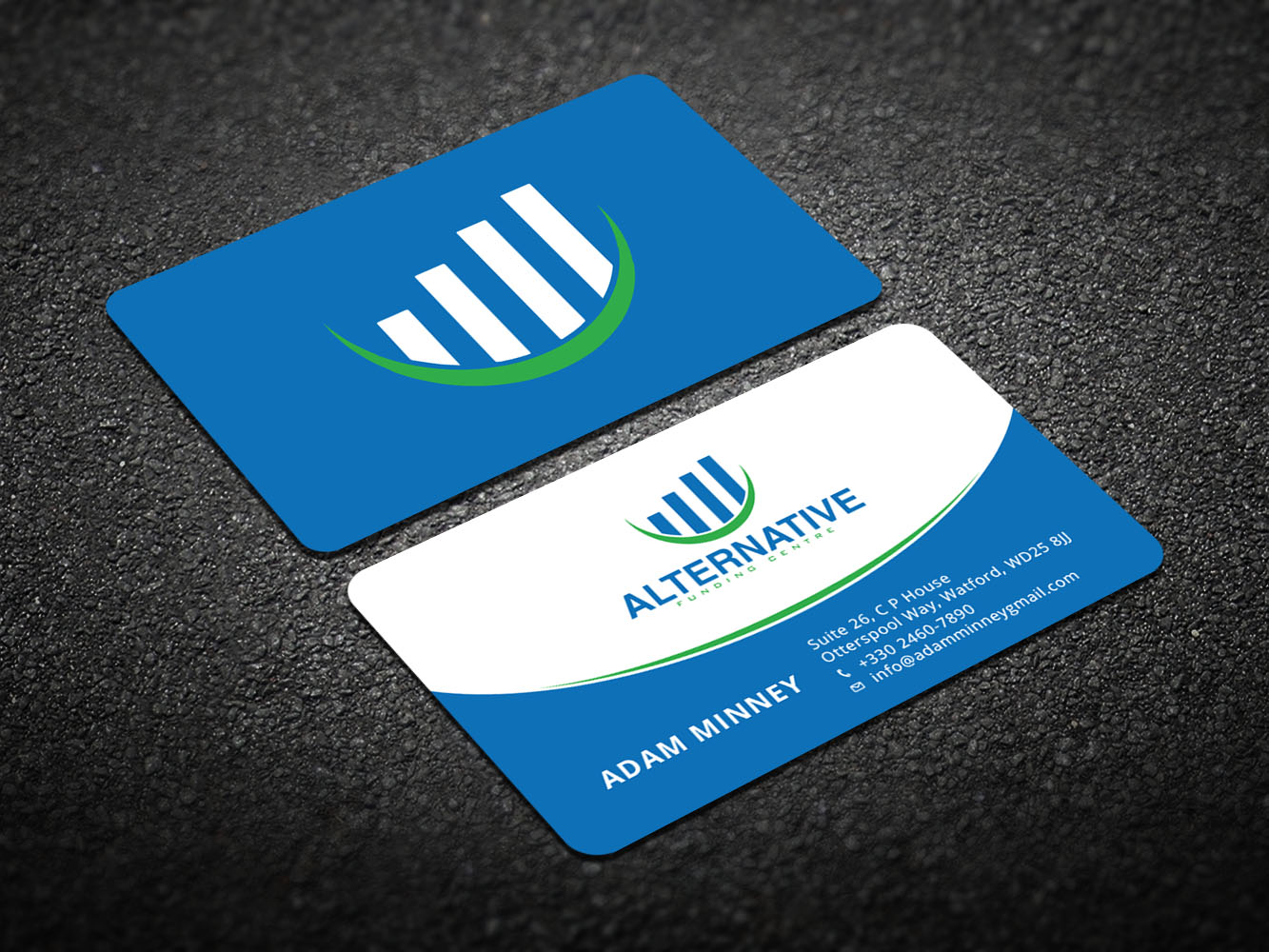 Visitenkarten-Design von Verified artistry für Alternative Funding Centre | Design #10523837