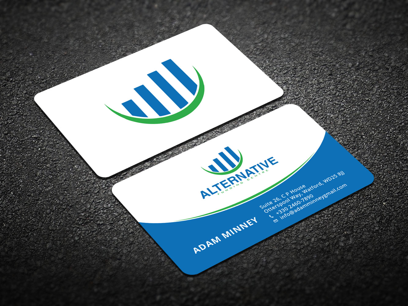 Visitenkarten-Design von Verified artistry für Alternative Funding Centre | Design #10523838