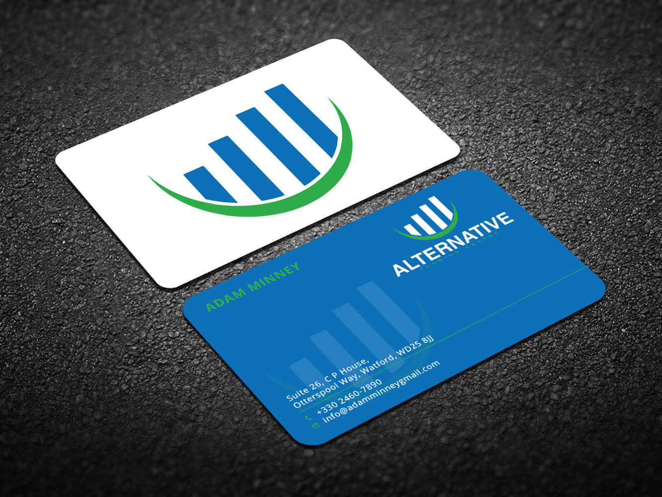 Visitenkarten-Design von Verified artistry für Alternative Funding Centre | Design #10523840