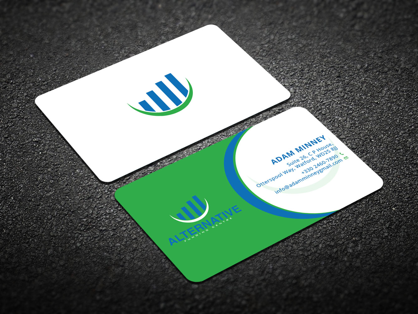 Business Card Design by Verified artistry (Design garden) for Alternative Funding Centre | Design #10523849