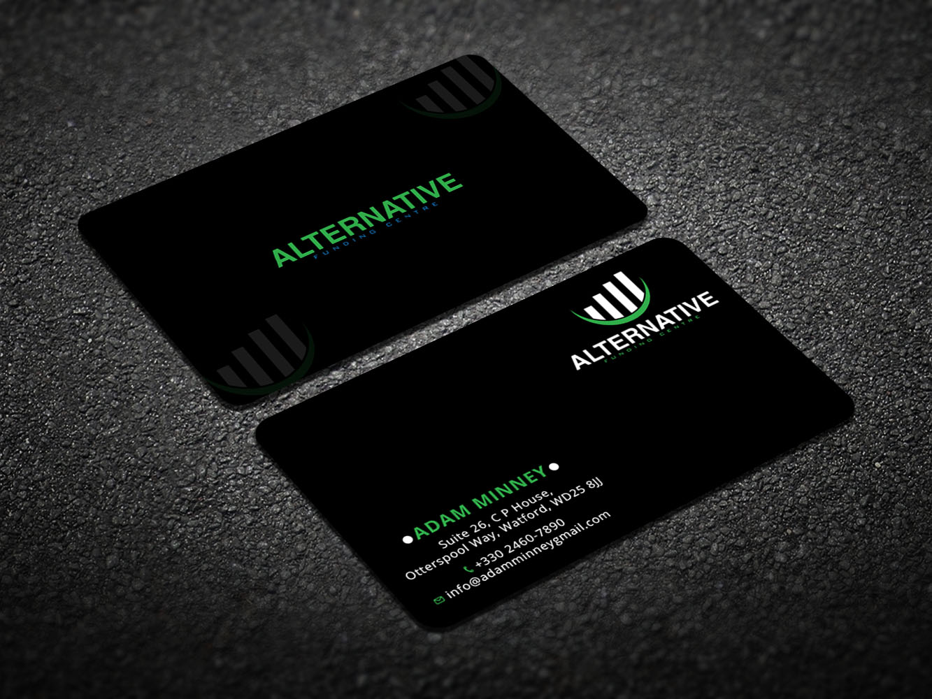 Visitenkarten-Design von Verified artistry für Alternative Funding Centre | Design #10523854