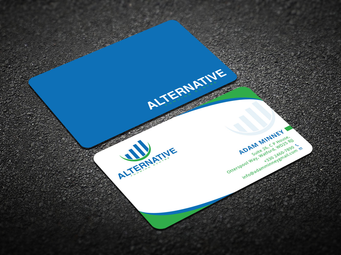 Visitenkarten-Design von Verified artistry für Alternative Funding Centre | Design #10523855