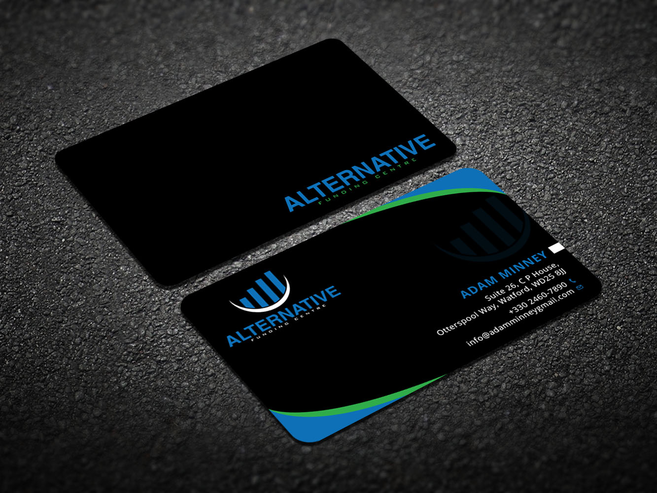 Diseño de Tarjeta de Presentación por Verified artistry (Design garden) para Alternative Funding Centre | Diseño #10523857