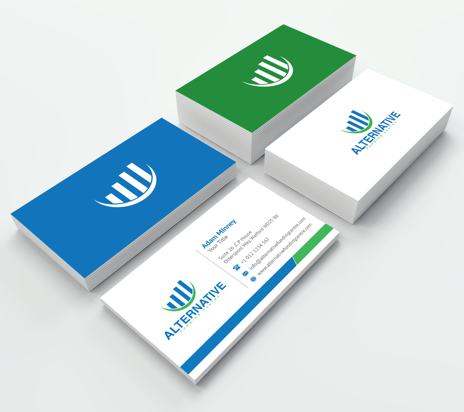 Design de Carte de Visite par Shabnum Khan pour Alternative Funding Centre | Design #10512171
