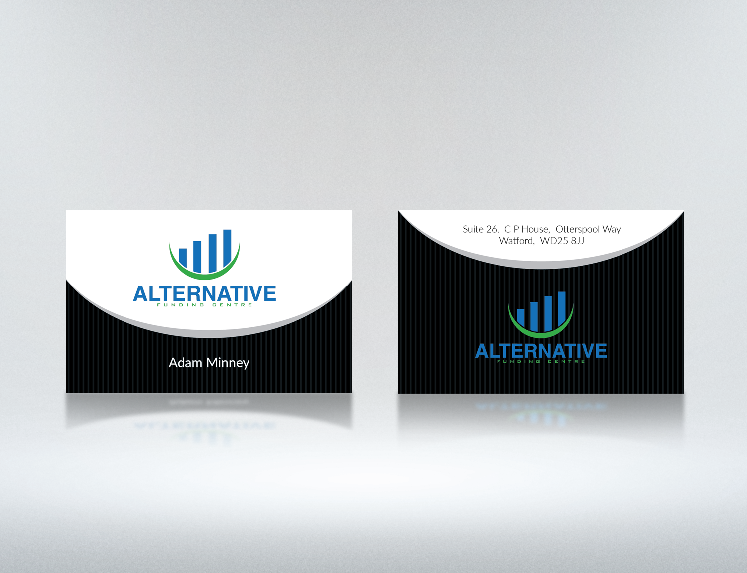 Diseño de Tarjeta de Presentación por johntriemstradesigns para Alternative Funding Centre | Diseño #10513148