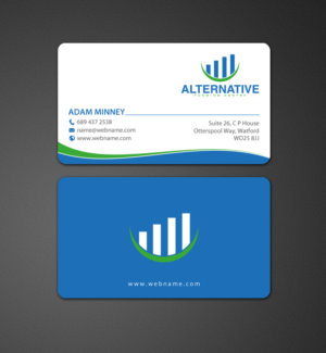 Design de Carte de Visite par chandrayaan.creative pour Alternative Funding Centre | Design #10520597