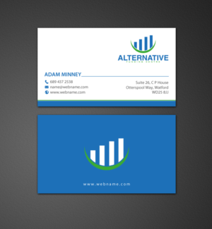 Business Card Design by chandrayaan.creative for Alternative Funding Centre | Design: #10520603