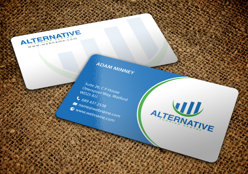Visitenkarten-Design von chandrayaan.creative für Alternative Funding Centre | Design #10520722