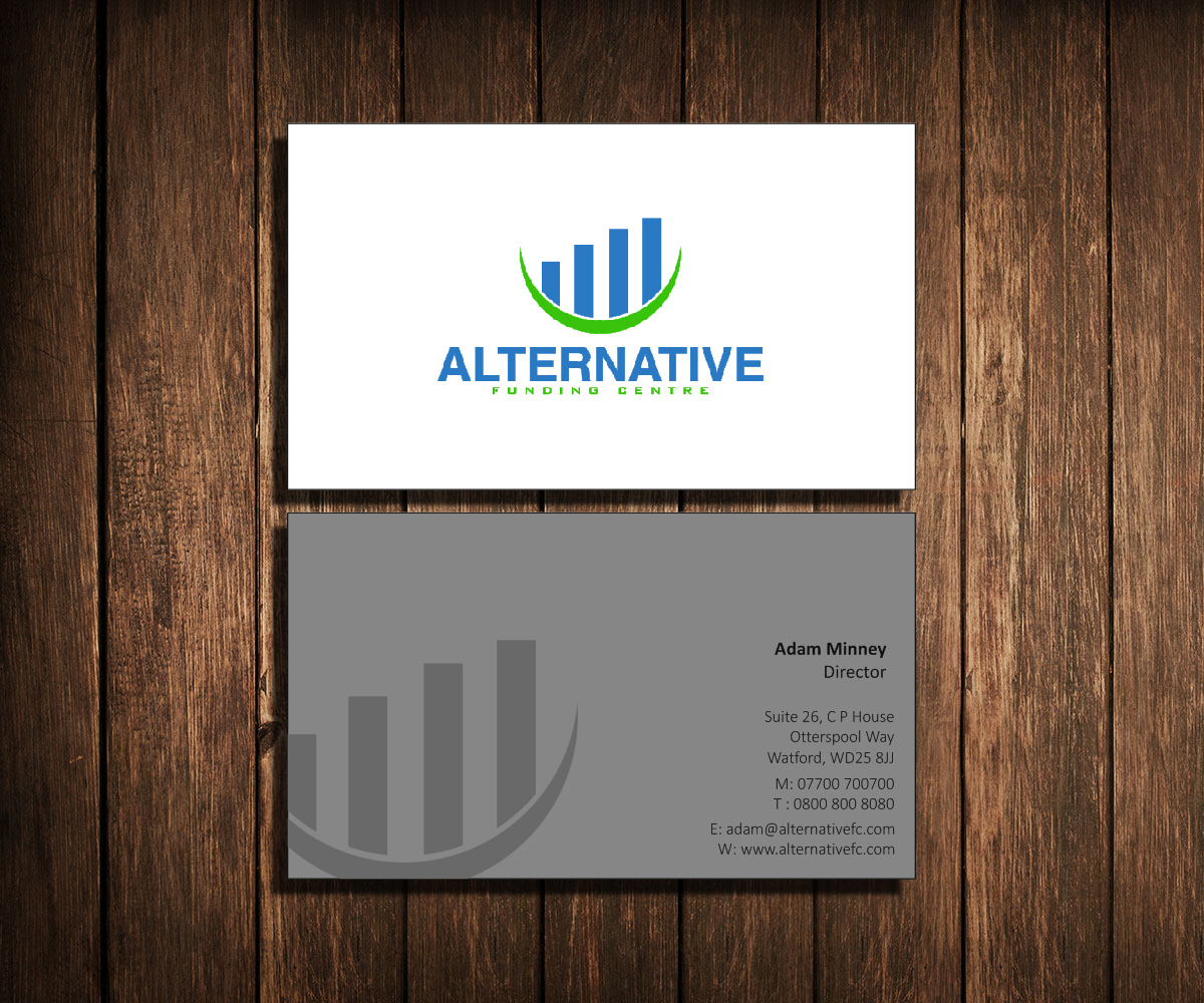 Diseño de Tarjeta de Presentación por DZINO para Alternative Funding Centre | Diseño #10518467