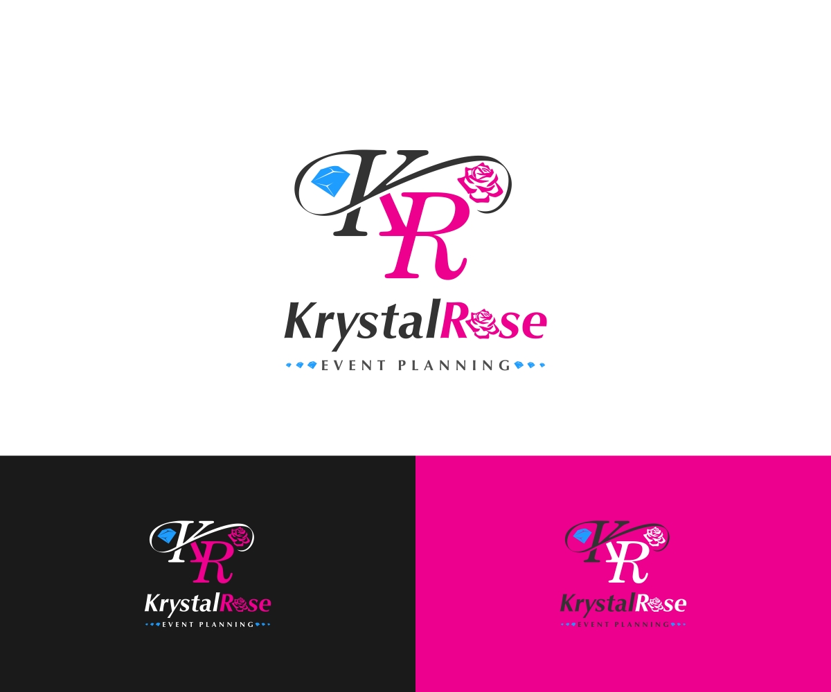 Logo Design by enan+grphx for Krystal Rose Event Planning | Design #2212754
