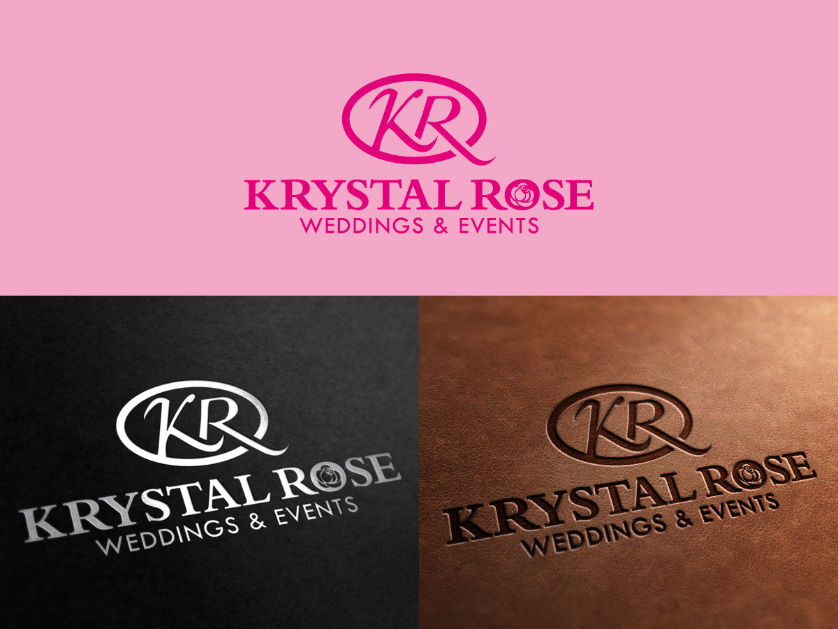 Logo Design by MIM design for Krystal Rose Event Planning | Design #2227875