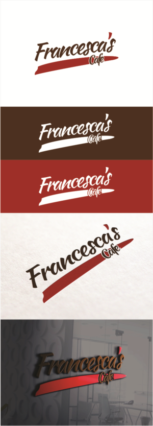 Logo Design by DG for Francesca's Cafe | Design: #10521761