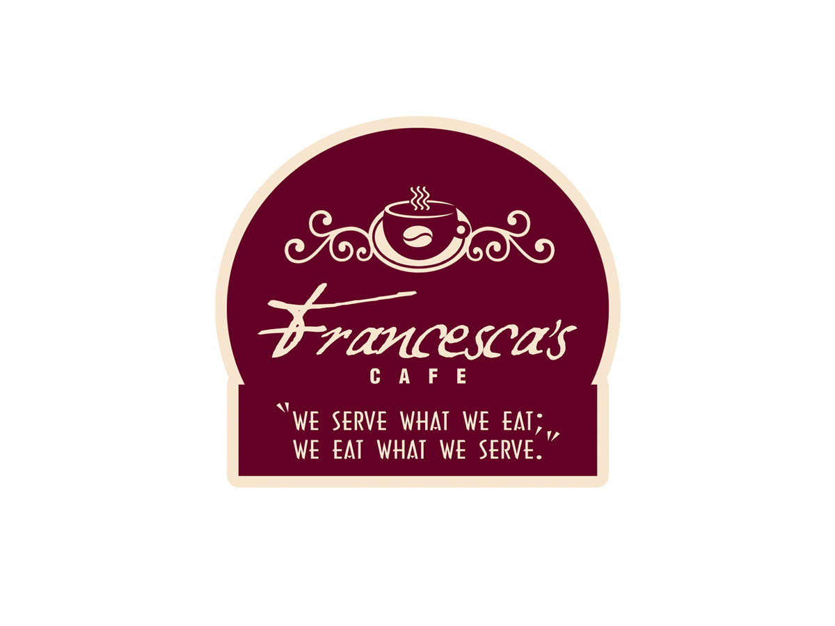 Logo-Design von Gla. für Francesca's Cafe | Design #10512487