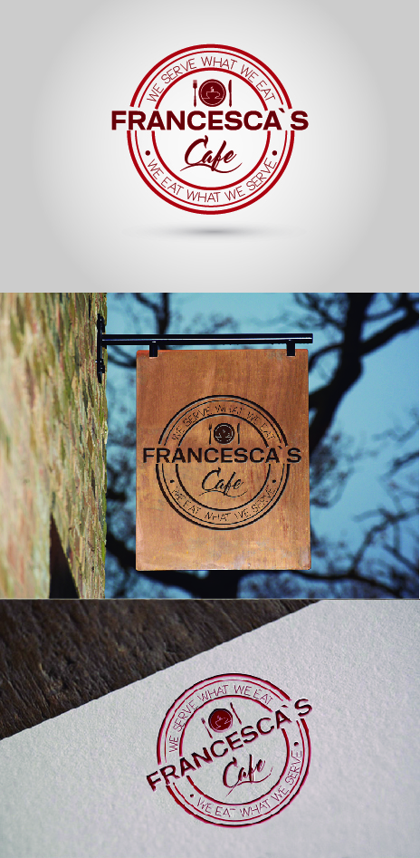 Logo Design by Marco Rubio for Francesca's Cafe | Design #10542453