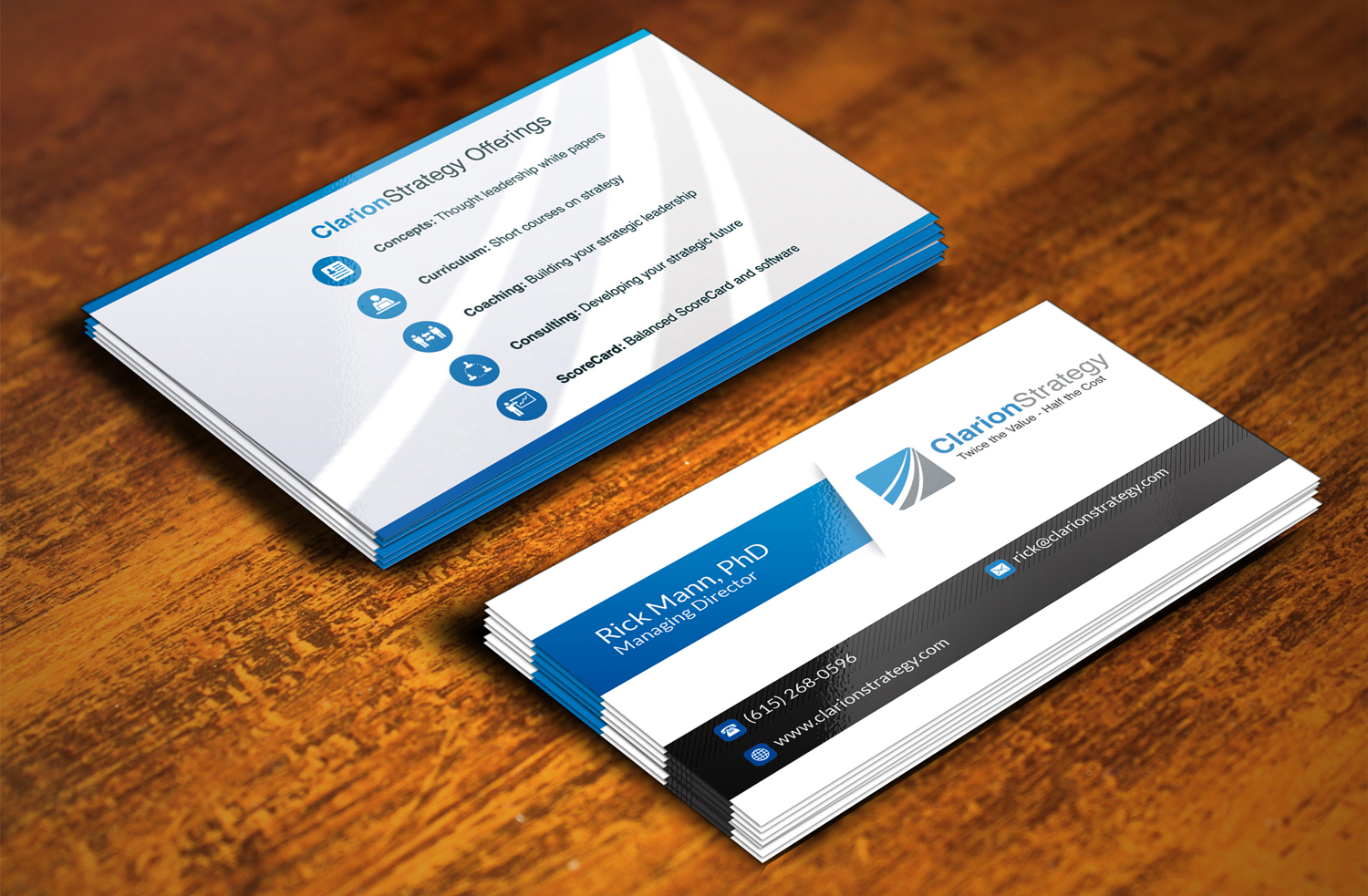 Business Card Design by Rahul Rao for this project | Design #10513583