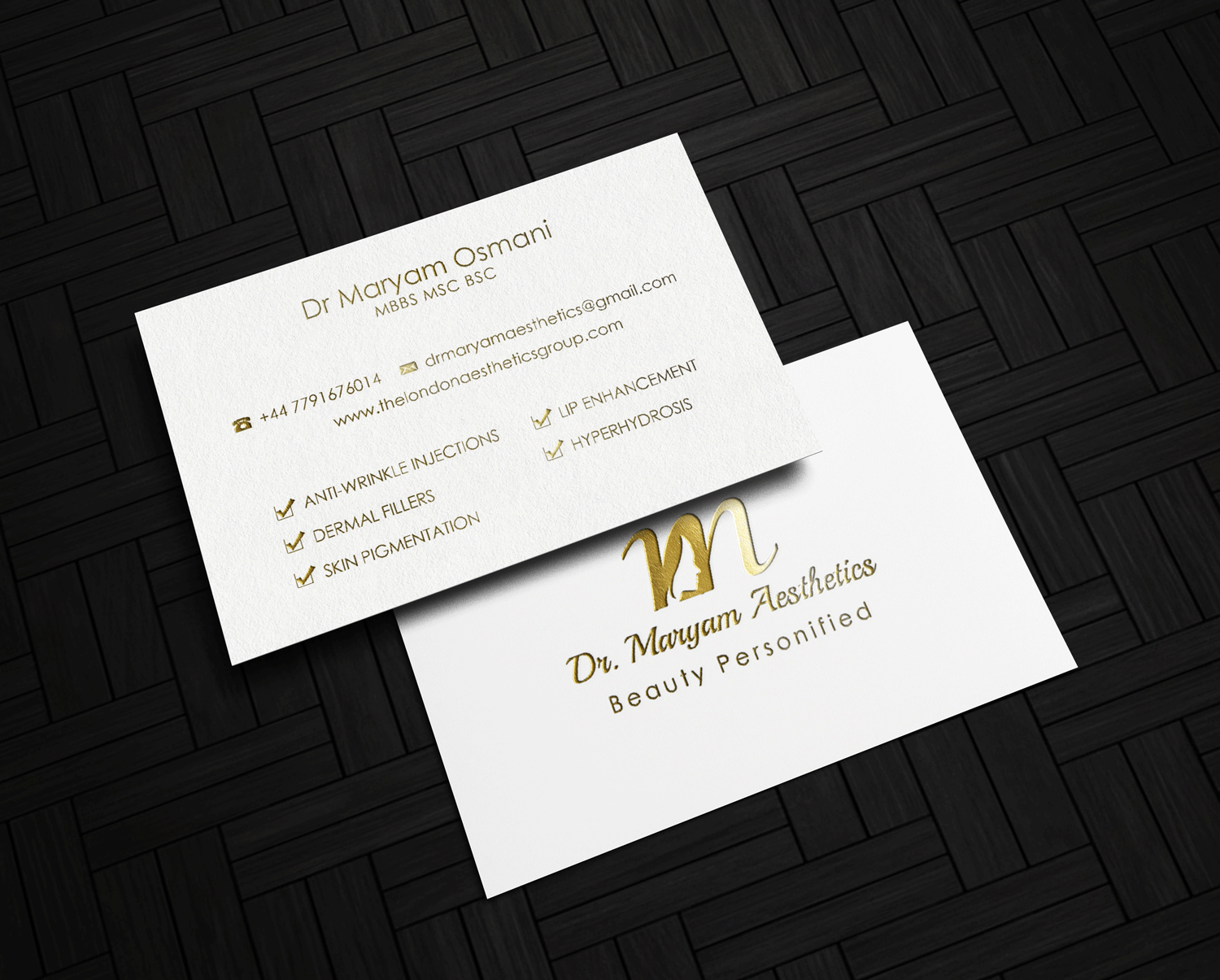 Visitenkarten-Design von Riz' für dieses Projekt | Design #10661865