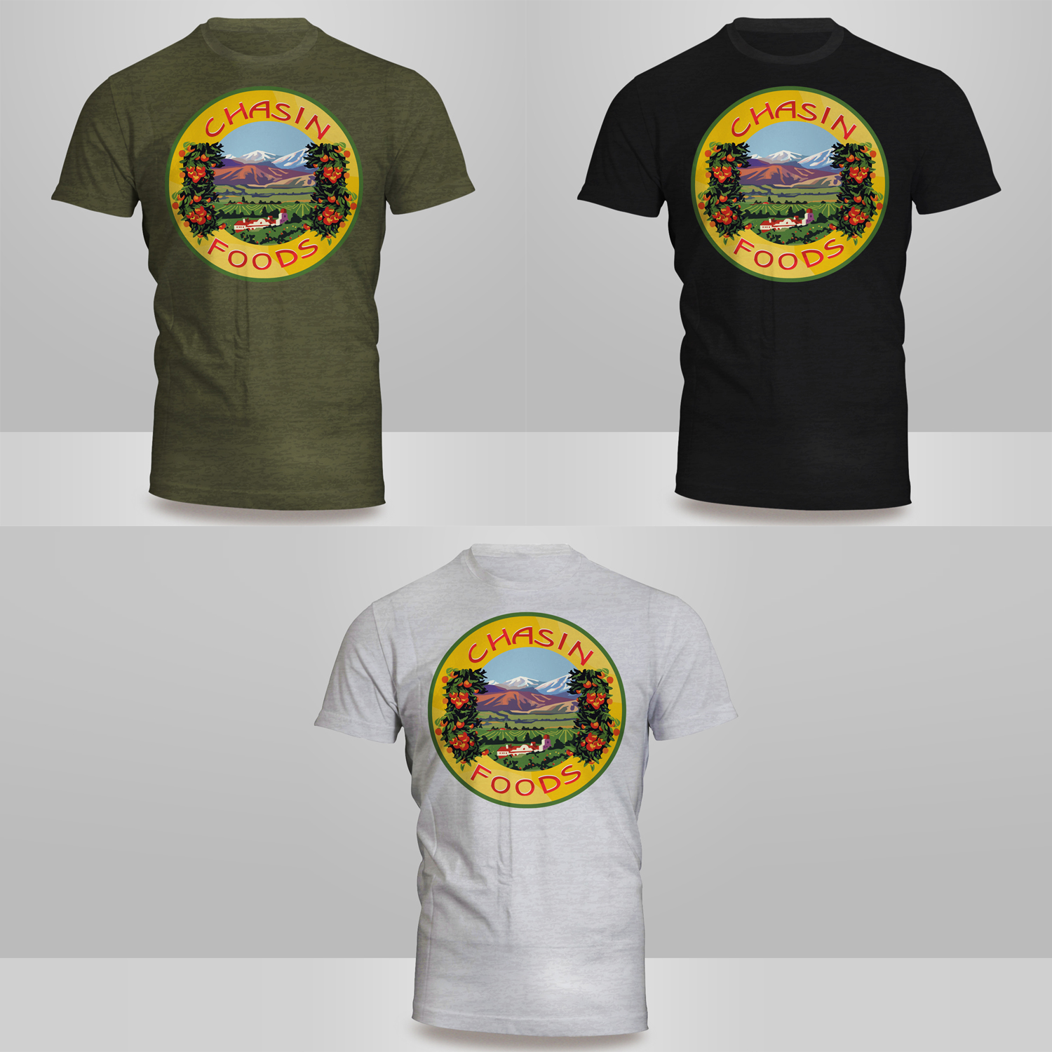T-Shirt-Design von Kero für Chasin Foods | Design #10547521