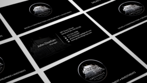 Business Card Design by SKYdesign for GREENVILLE REAL ESTATE GROUP | Design: #10720507