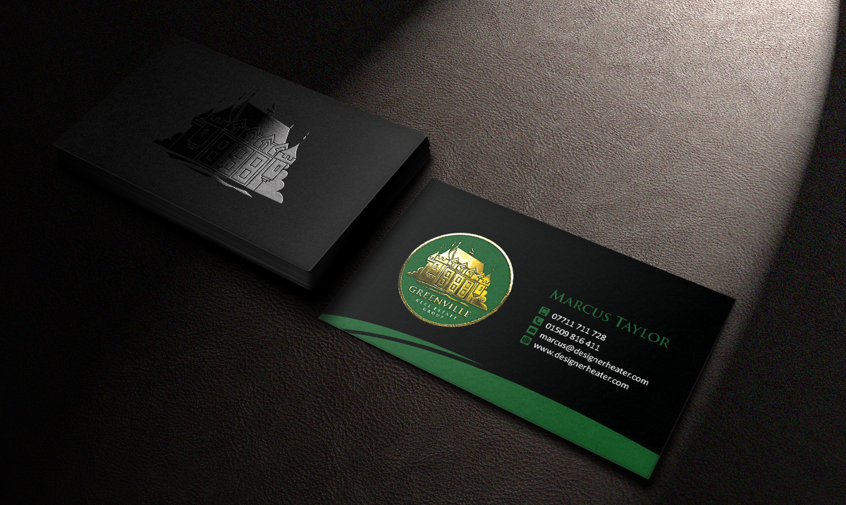 Design de Carte de Visite par Grafactory pour GREENVILLE REAL ESTATE GROUP | Design #10704585