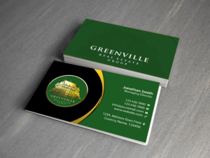 Business Card Design by Creations Box 2015 for GREENVILLE REAL ESTATE GROUP | Design: #10730737